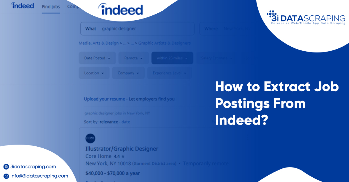 How to Extract Job Postings From Indeed?