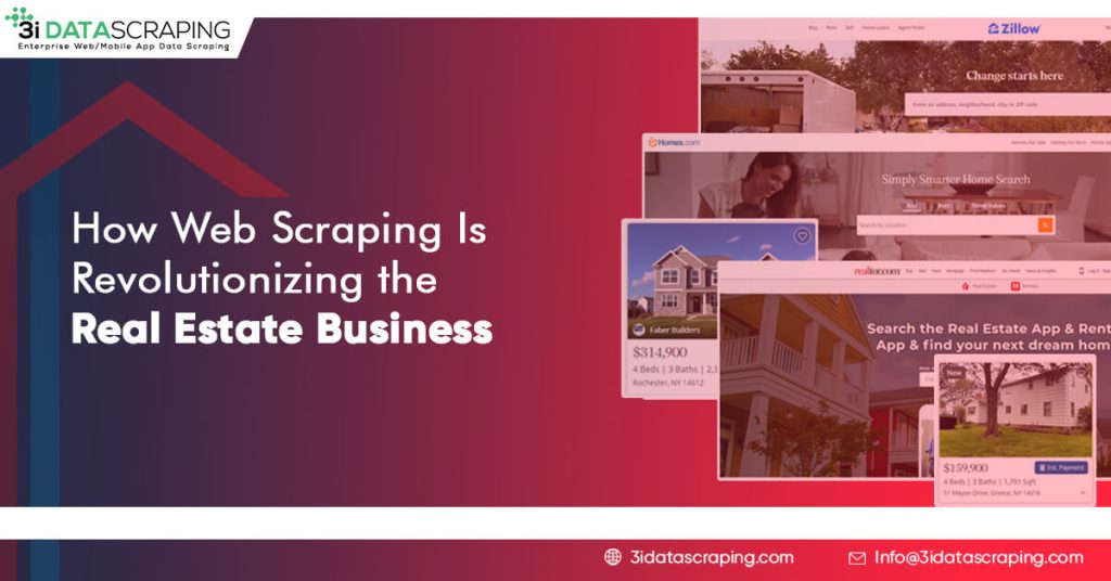 How Web Scraping is Revolutionizing The Real Estate Business?