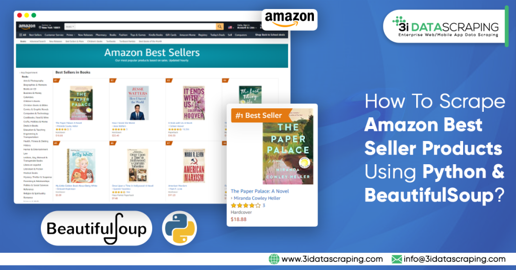 How To Scrape Amazon Best Seller Products Using Python and BeautifulSoup?