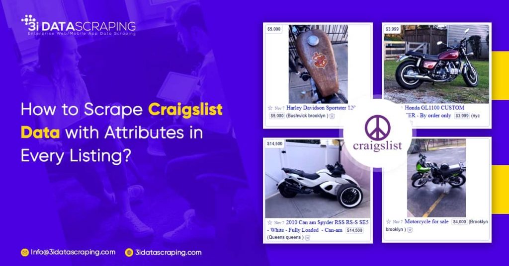 web scraping craigslist with attributes in each listing