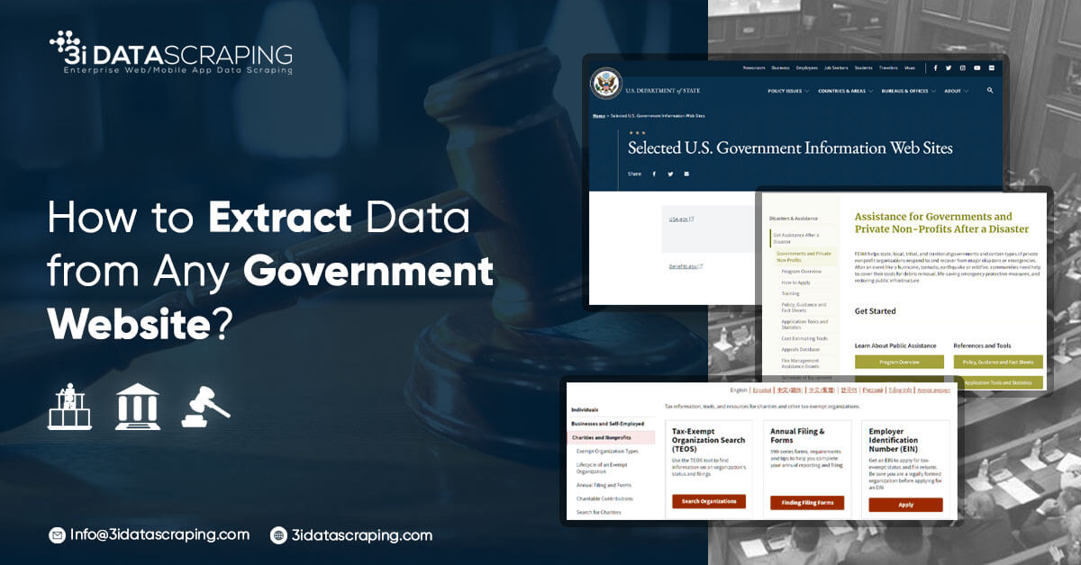 How to Extract Data from Any Government Website