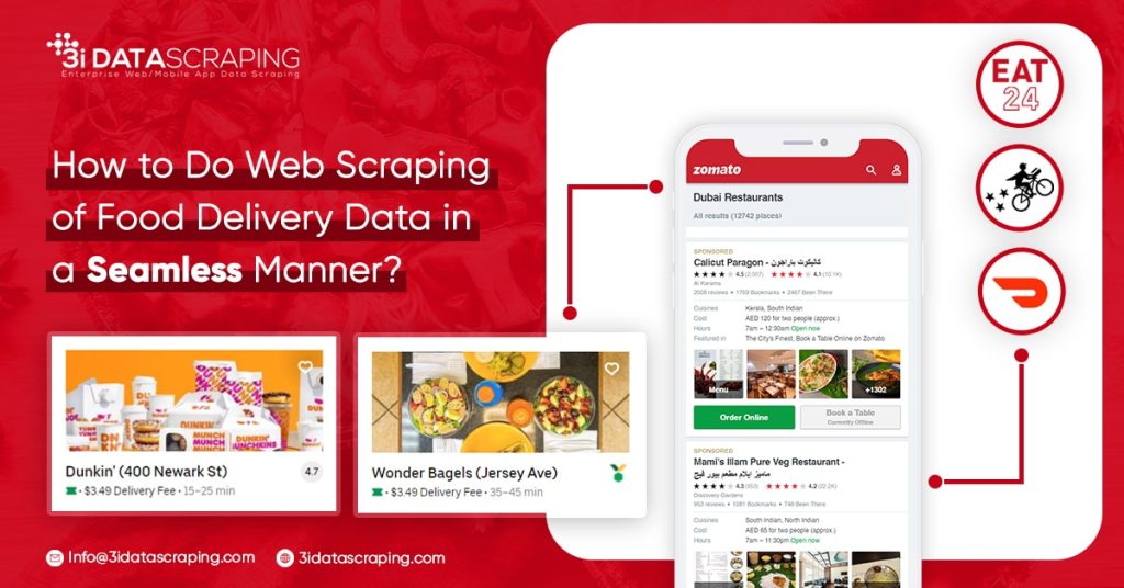 How to Do Web Scraping of Food Delivery Data Seamlessly
