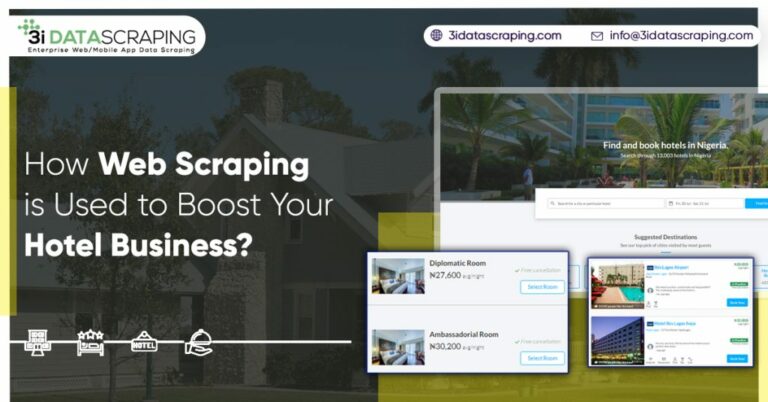 How Web Scraping is Used to Boost Your Hotel Business