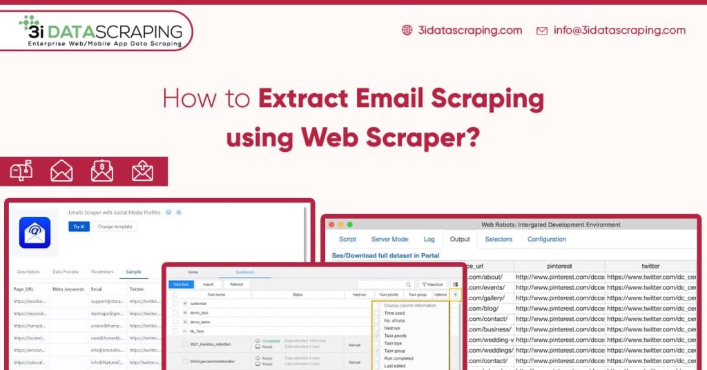 How To Extract Email Scraping Using Web Scraper