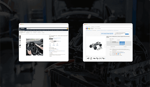 Scrape Similar Automobile Parts From Amazon & Ebay