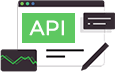 web scraping API icon