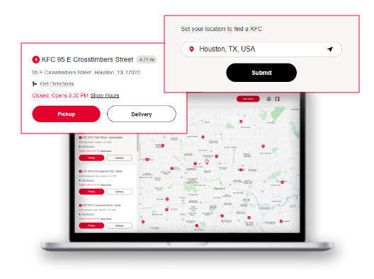 Extracting LocationWise KFC Data