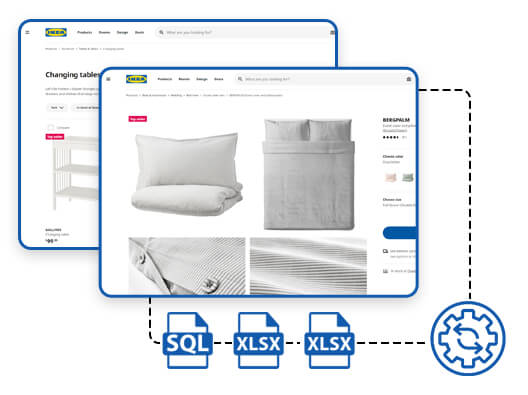 IKEA Data Scraping Services