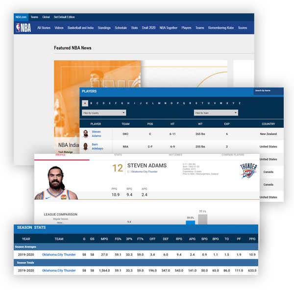 NBA-Web-Data-Scraping-Services