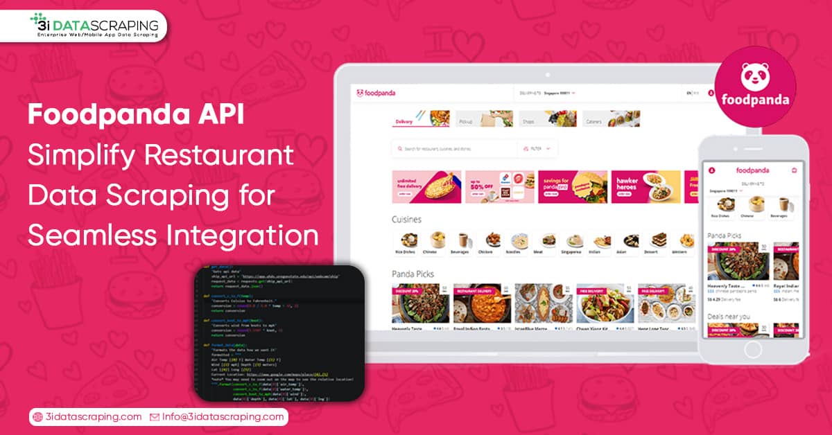 Foodpanda API - Restaurant Data Scraping