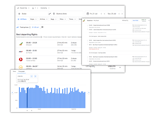 Google Flight API - Extract Real-Time Flight Data