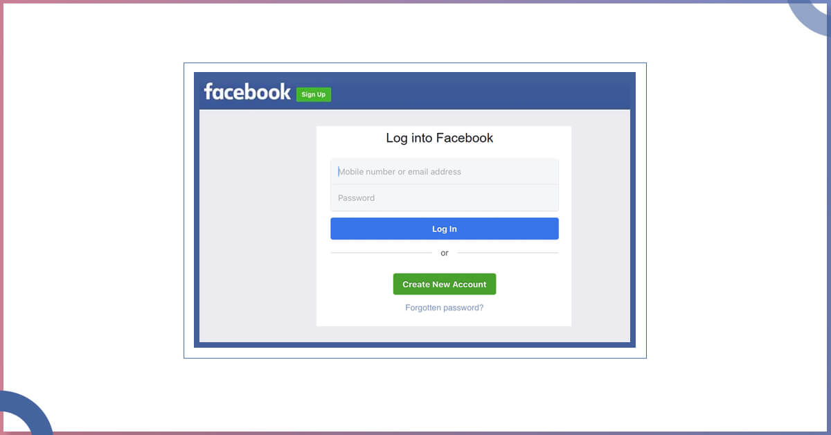 facebook-log-in