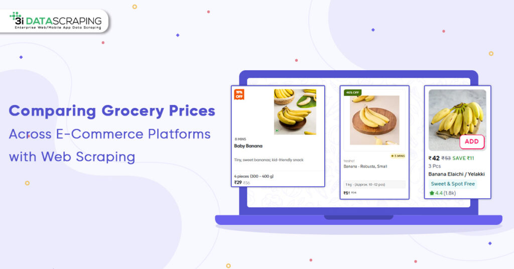 Comparing Grocery Prices Across E-Commerce Platforms with Web Scraping