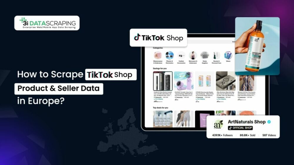 Scrape TikTok Shop Product & Seller Data in Europe