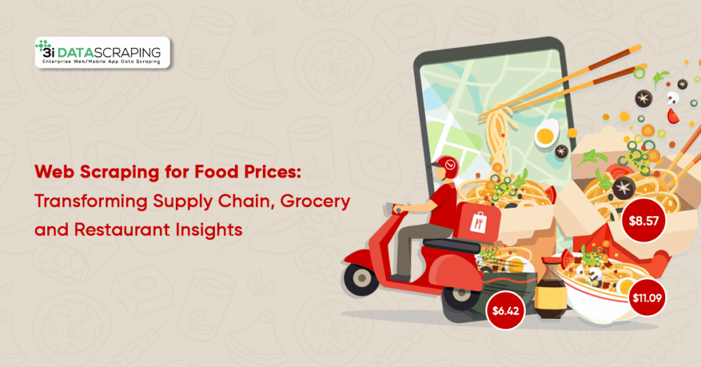Web Scraping for Food Prices Transforming Supply Chain, Grocery, and Restaurant Insights