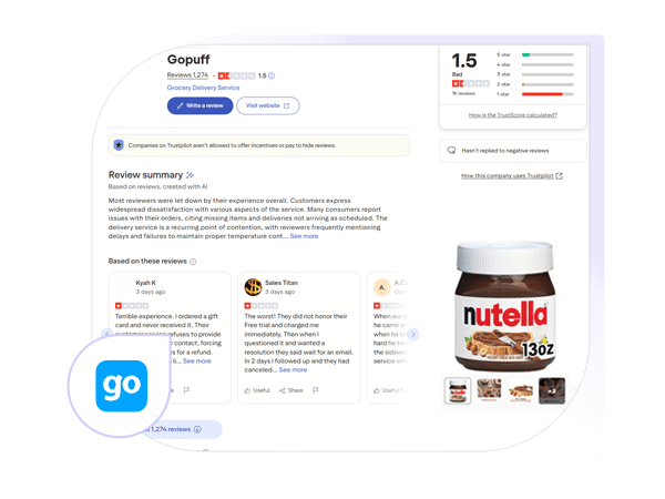 collect-consumer-reviews-and-ratings-from-the-gopuff-platform