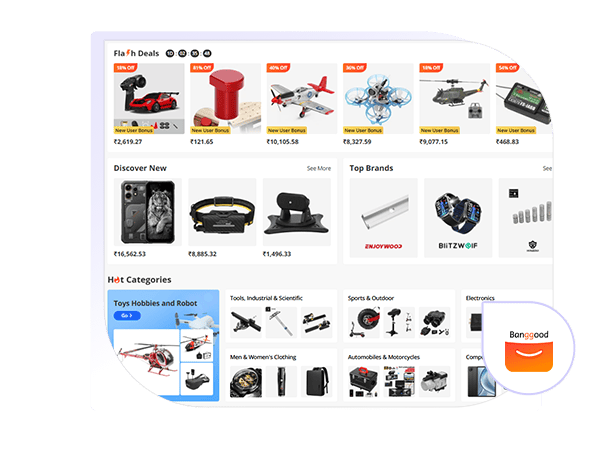 Extract Banggood Data for Category Trend Monitoring - 3i Data Scraping