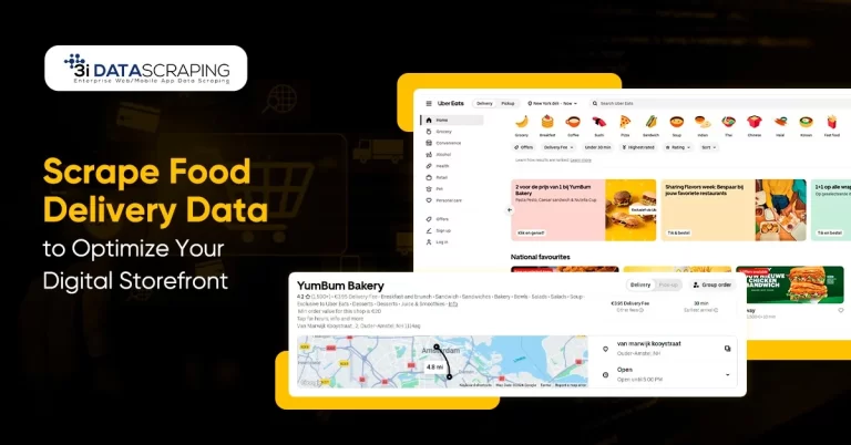 Scrape Food Delivery Data to Optimize Digital Storefront