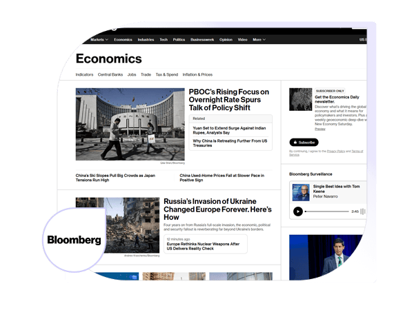 extract market indices and economic indicators from Bloomberg - 3i data scraping