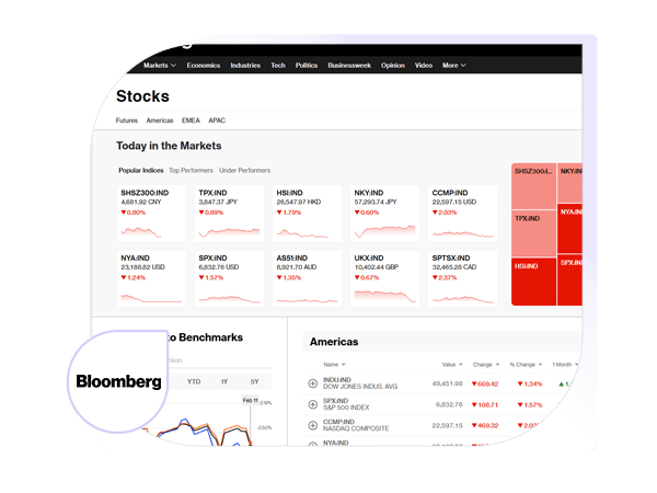 Scrape stock market finance data from bloomberg - 3i data scraping