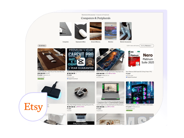 Custom & Scalable Etsy Data Extraction Solutions