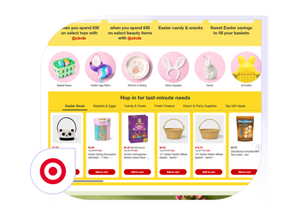 Scalable Target Data Extraction