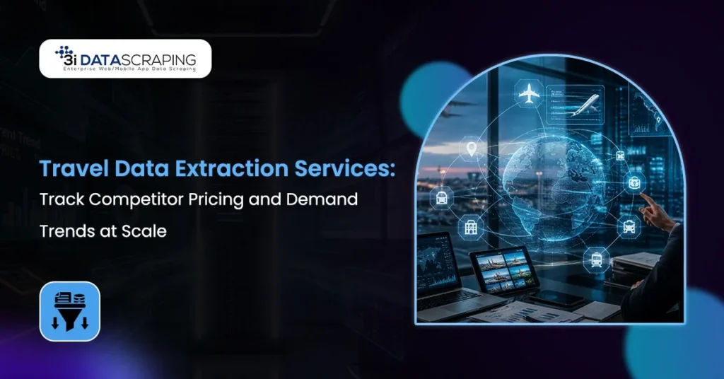 Travel Data Extraction Services: Track Competitor Pricing and Demand Trends at Scale